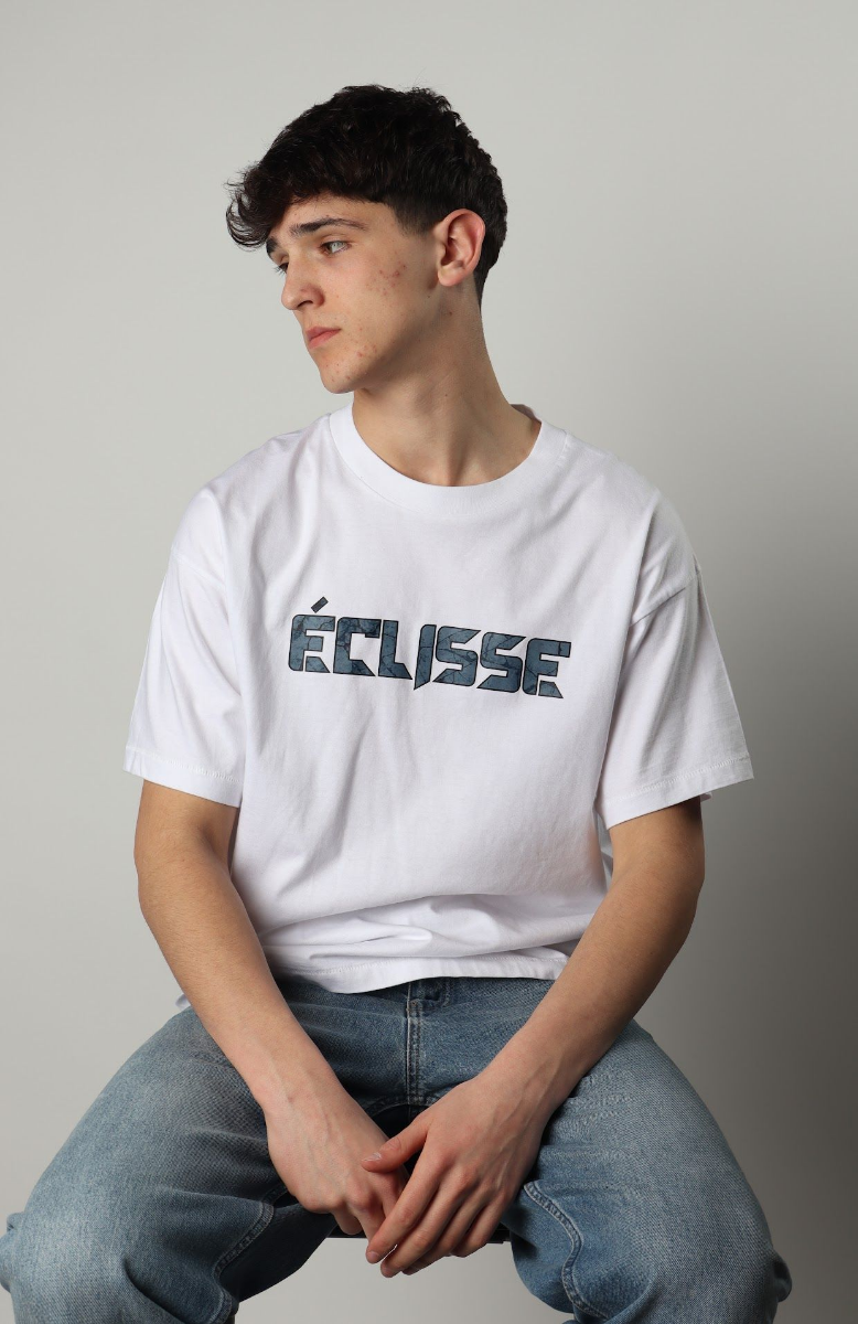 Marble Tee - White
