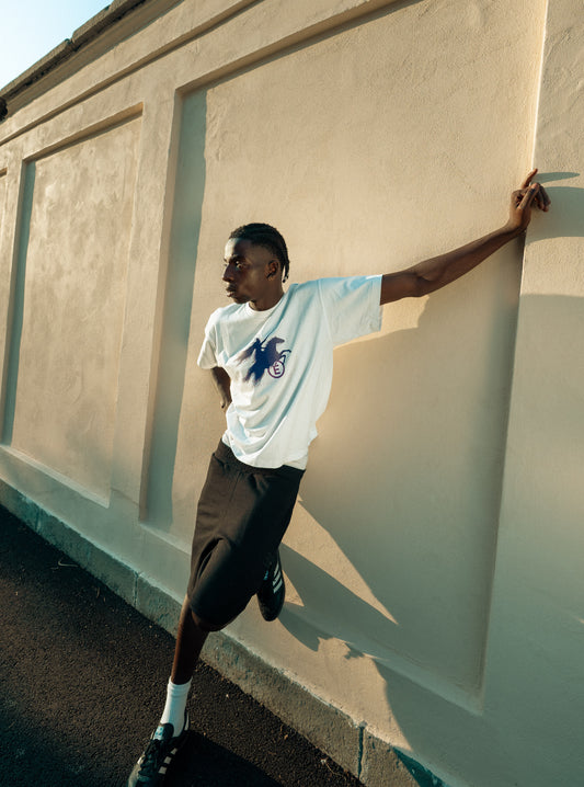 É-Rider Tee - White