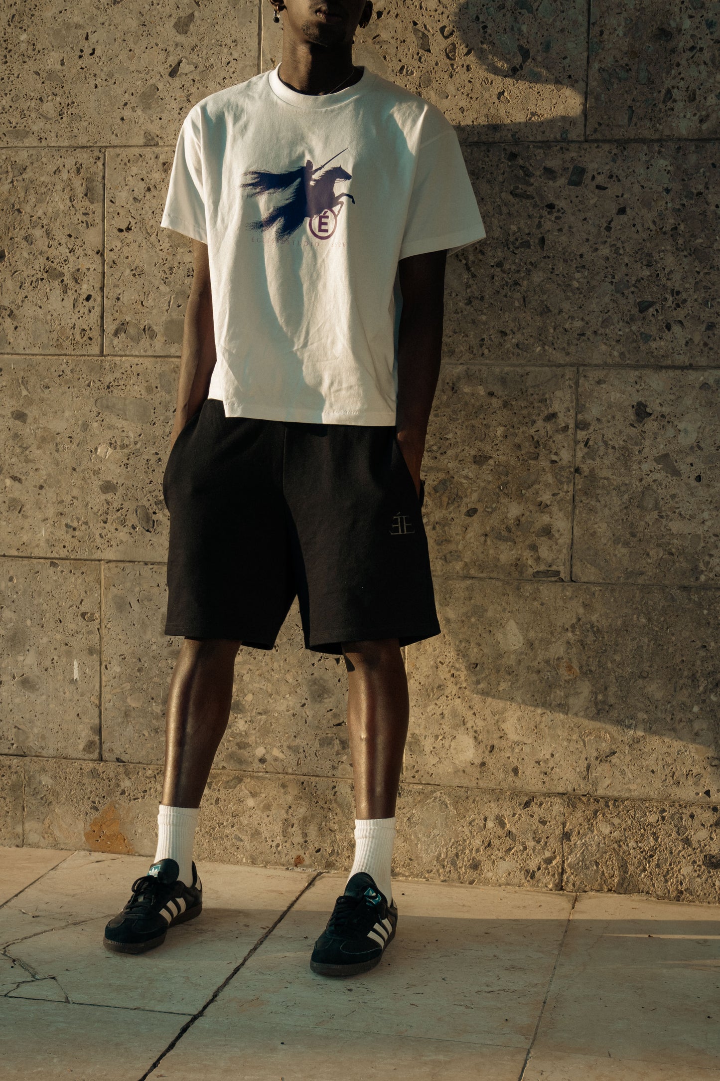 Éclisse Essential Monogram Shorts
