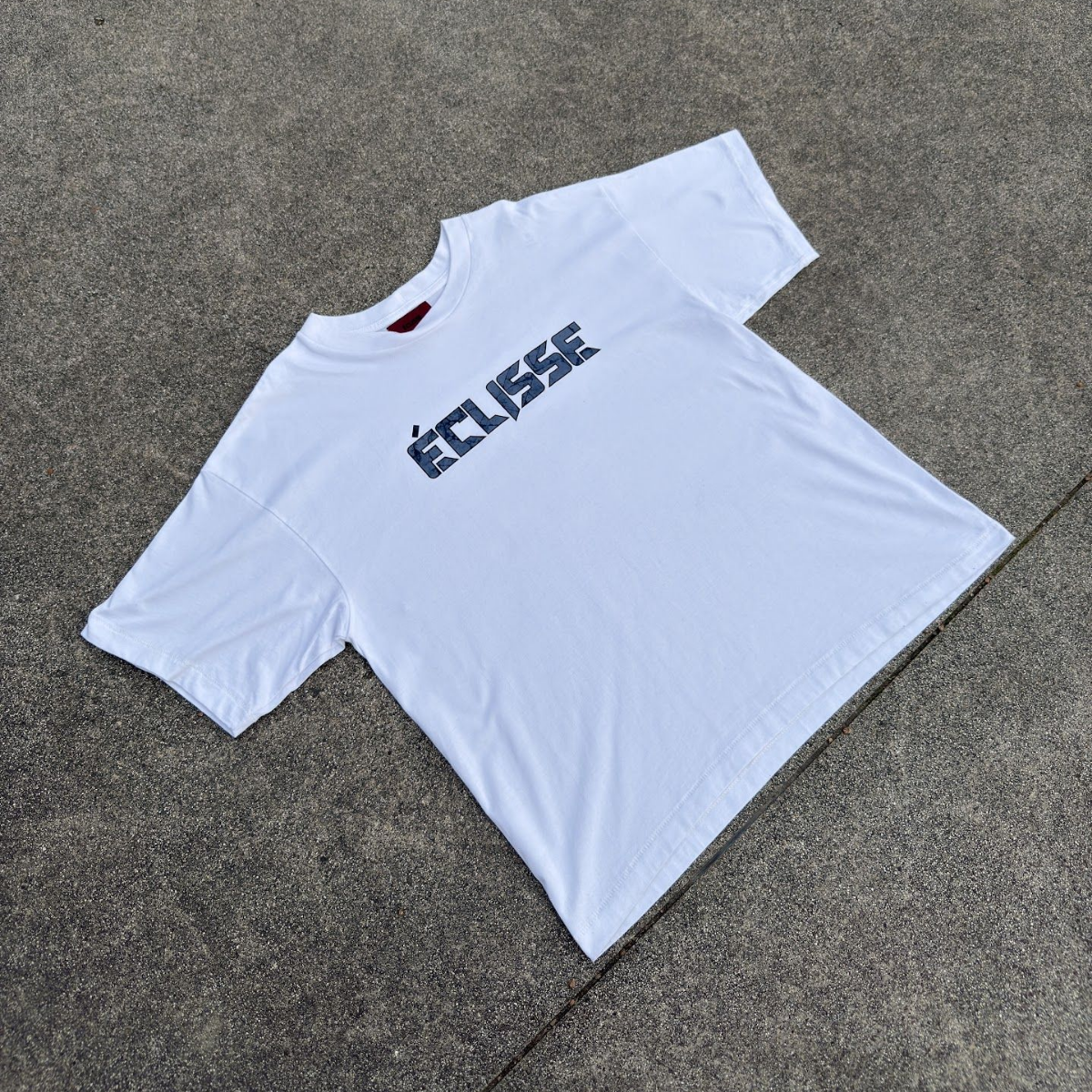 Marble Tee - White