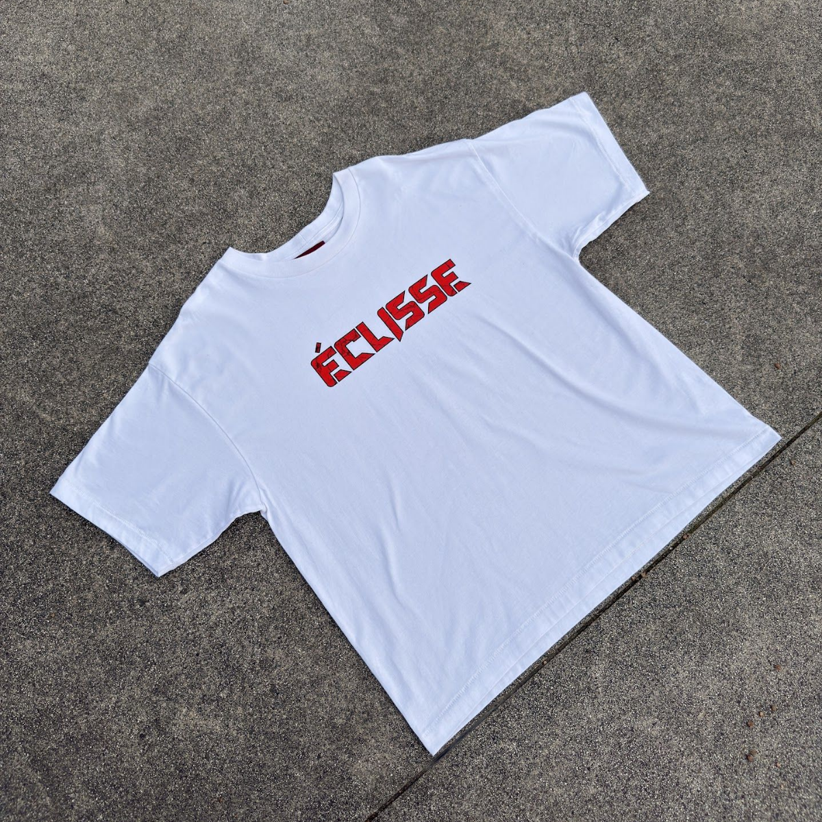 Marble Tee - White