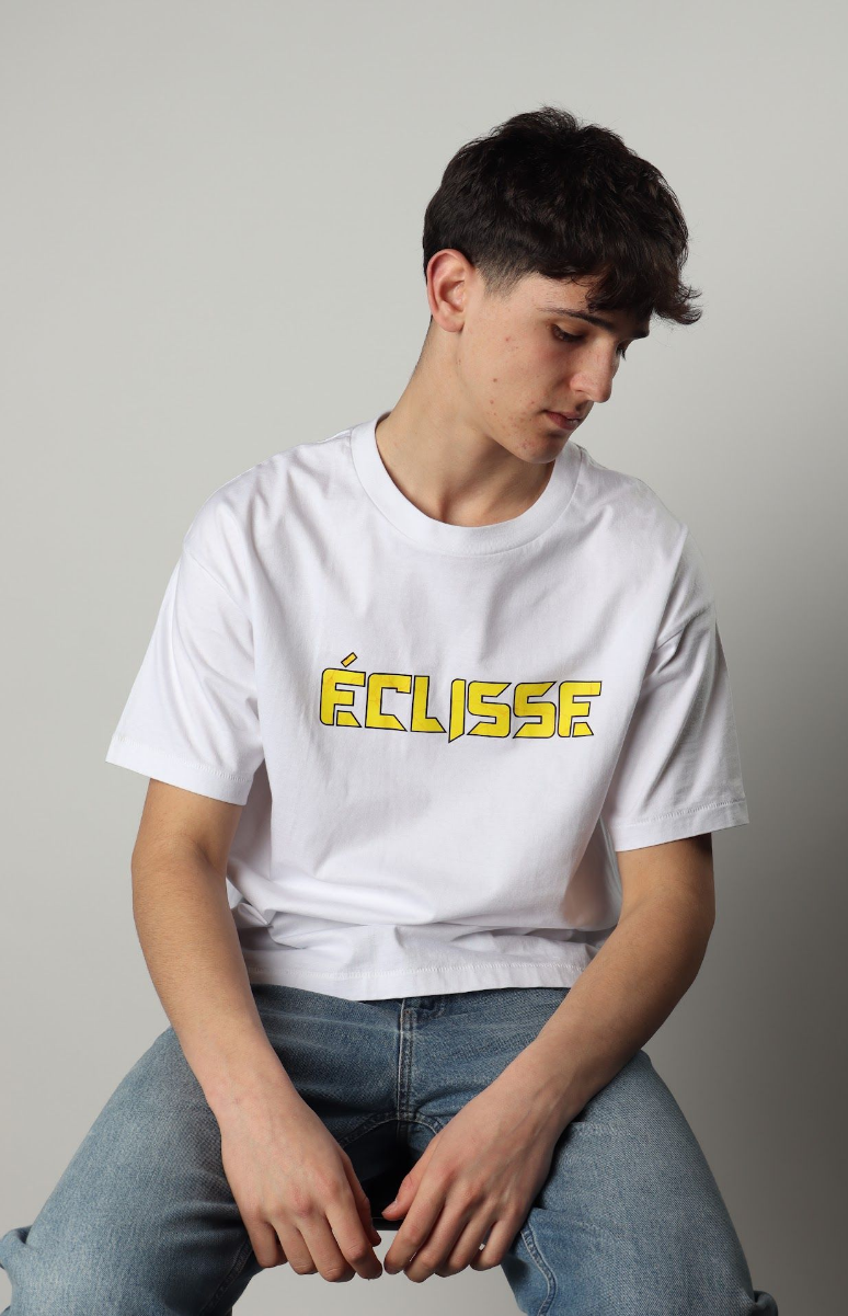 Marble Tee - White