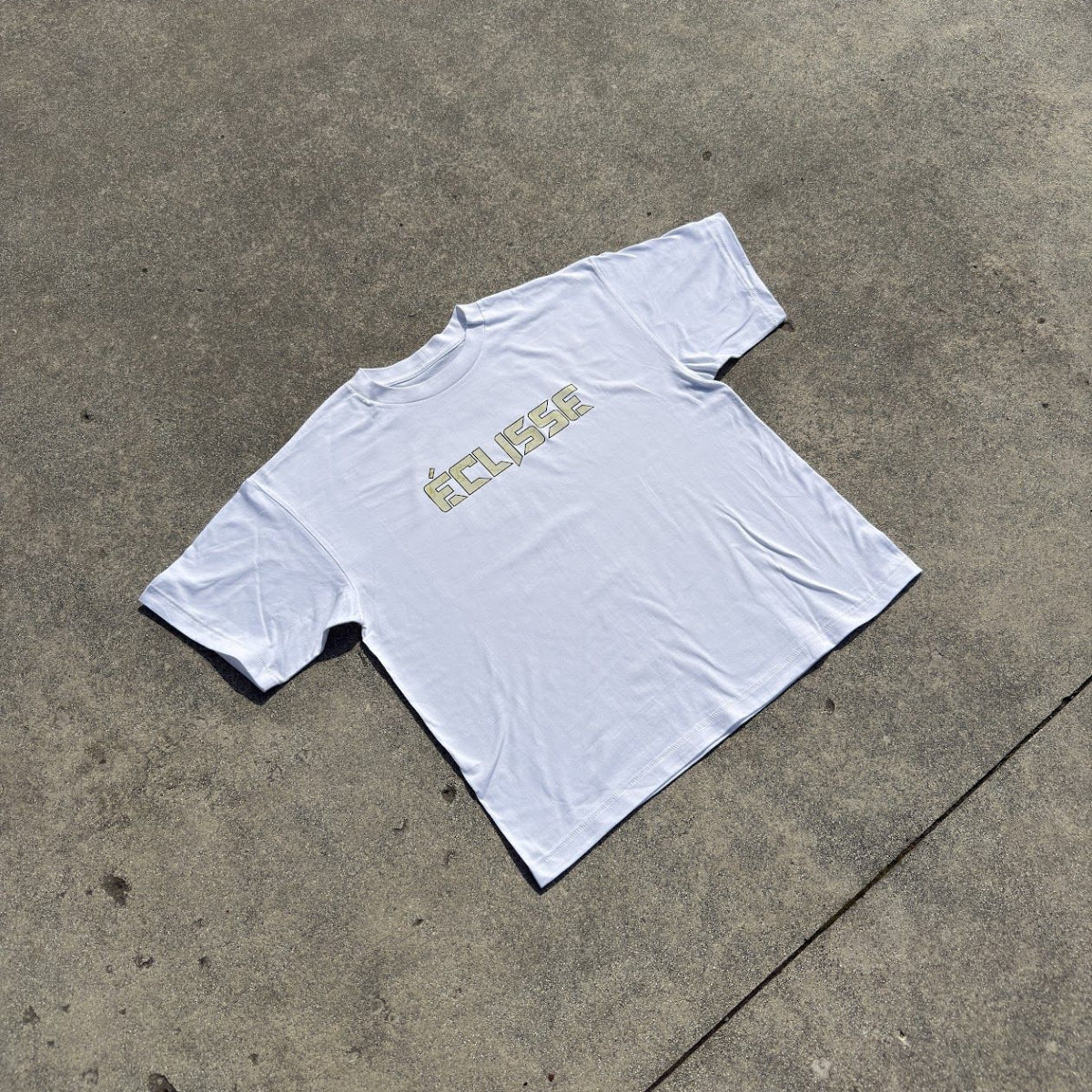 Marble Tee - White