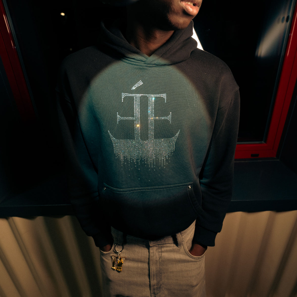 Rhinestones Hoodie