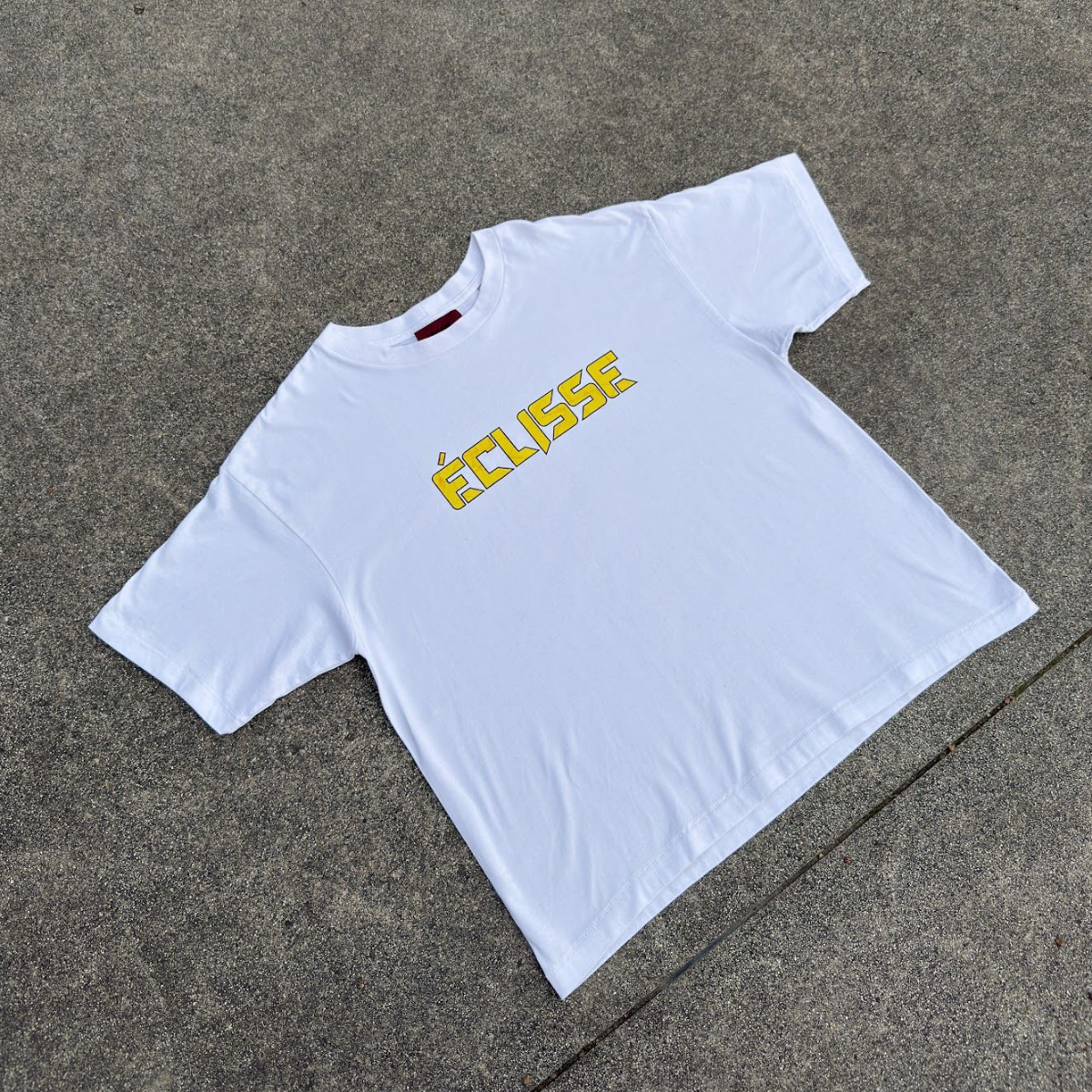 Marble Tee - White